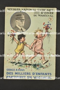 ensembles de dessins du secours nationale par Germaine Bourret. Sets of drawings for the National Relief effort by Germaine Bourret