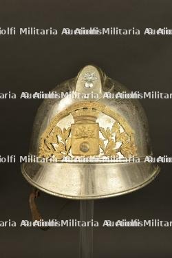 Casque de pompier 1885 d'officier. — photo 1