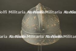 Casque Adrian 1915 infanterie coloniale. — miniature 3