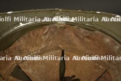 Ensemble de casques Adrian 1915 aluminium. — miniature 8