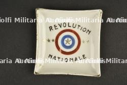 cendrier révolution nationale. National Revolution ashtray — photo 1