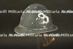 Ensemble de casques Adrian 1915 aluminium. — miniature 14