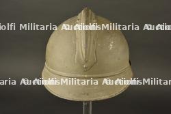 Casque Adrian 1915 officier artillerie attribué. — miniature 6