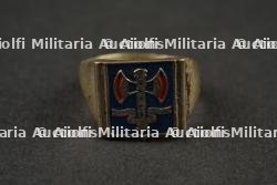 Chevalière Patriotique de l'Etat Français. Patriotic Signet Ring of the French State — photo 6