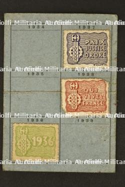 Ensemble de cartes d'adhérent au Francisme. — photo 3