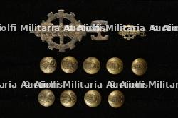 Ensemble d'insigne du Francisme.