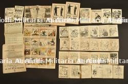 Ensemble de documents et tracts période Occupation.