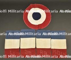 Ensemble de drapeaux Libération.