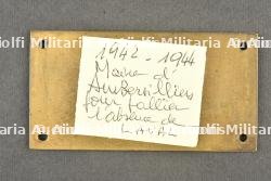 Plaque d'identification voiture. Car Identification Plaque — miniature 2