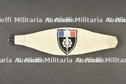 Brassard du Corps des Gardes Voies de Communications sous Vichy. Armband of the Communications Guards Corps under Vichy — photo 1