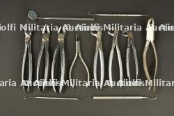 Instruments de dentisterie.