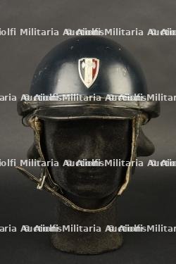Casque motocycliste Police 1933. Motorcycle helmet, Police 1933