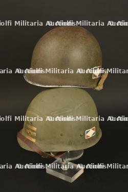 Casque US de capitaine de la première armée française.