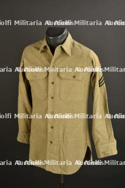 Chemise moutarde de la 5ème DI US.