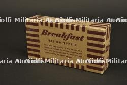 Boite complète de ration Breakfast.