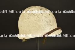 Casque camouflé hivernal.