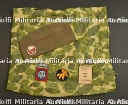 Ensemble de parachutiste US.