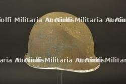 Casque US Navy provenant de Normandie.