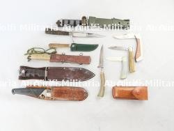 10 morceaux couteau de chasse, de sport et camper — photo 3
