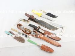 10 morceaux couteau de chasse, de sport et camper — photo 2