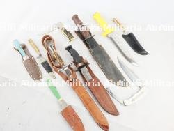 10 morceaux couteau de chasse, de sport et camper — photo 5