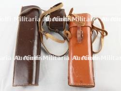 Ensemble de carquois en cuir pour lunettes de visée. — miniature 1