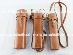 Ensemble de carquois en cuir pour lunettes de visée. — miniature 3