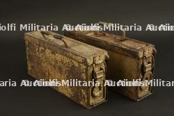 Caisses à munitions MG.