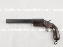 Lance fusée de détresse pistolet L'Imperium allemand J.K. (Jakob Kessler, Suhl) WWI, Type Druckknopfl. — miniature 1