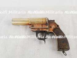 Lance fusée de détresse pistolet Allemand Erma (ayf 43) Heeresmodell 1934.