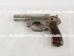Lance fusée de détresse pistolet Allemand Waffenfabrik Schneider, Leipzig (wa) mod. 42.