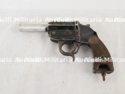 Lance fusée de détresse pistolet Allemand Erma (ayf 43) Heeresmodell 1934.