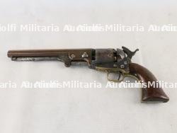Colt Model 1851 Navy Four Screw Variation Revolver Cut for Stock.