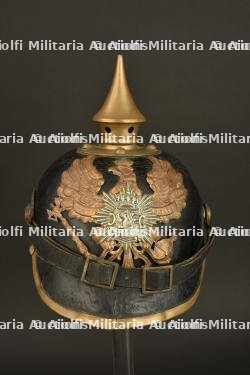 Casque à pointe modèle 1895 du 93e régiment de Anhalt. — photo 1
