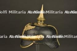 Casque à pointe d'officier du Train Badois. — miniature 9