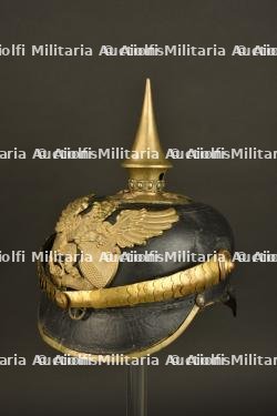 Casque à pointe d'officier du Train Badois. — miniature 10