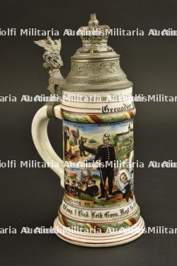 Chope de réserviste du 109e Leib Grenadier Regiment badois. — miniature 7
