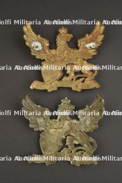 Deux plaques de casque à pointe badois. — miniature 2