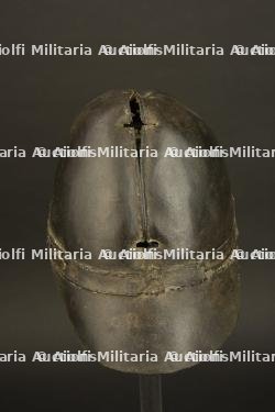 Relique de casque bavarois à chenille Raupenhelm modèle 1845. — miniature 5