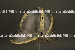 Casque bavarois Raupenhelm troupes montées . — photo 6