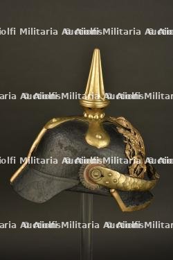 Casque à pointe troupe chevaux légers bavarois modèle 1886. — miniature 7