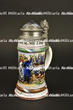 Chope de réserviste du 15e Régiment Bavarois de Neuburg.