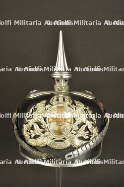Casque à pointe d'officier de réserve de police bavaroise. — photo 1