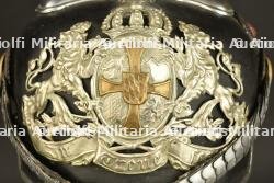 Casque à pointe d'officier de réserve de police bavaroise. — photo 14