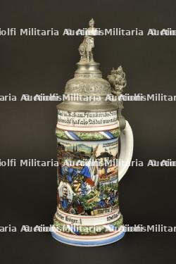 Chope de réserviste du 8e Régiment Bavarois de Metz.