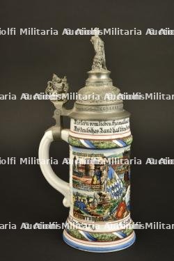 Chope de réserviste du 8e Régiment Bavarois de Metz. — miniature 7