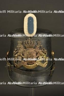 Tschako de chasseur à pied bavarois.