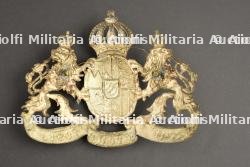 Plaque de casque d'officier bavarois Leib Regiment ou Pionnier. — photo 2