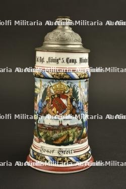 Chope de réserviste du 1er régiment d'infanterie bavarois. — photo 1