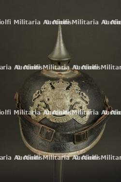 Casque à pointe bavarois modèle 1915. — photo 1